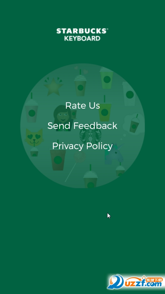 Starbucks Keyboard(星巴克表情键盘) v1.0