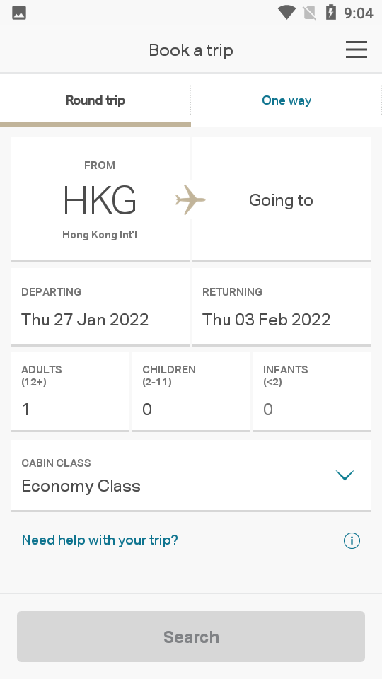 国泰航空英文版 v10.2.0