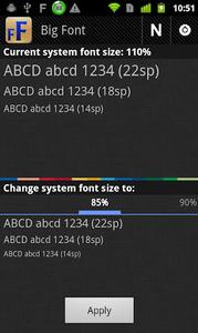 改变手机系统字体大小(Big Font) v3.79
