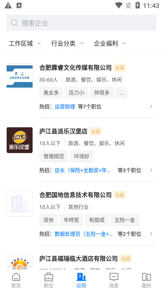 魅力庐江人才网app