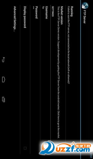 安卓FTP服务器FTP Server (Demo) v1.0