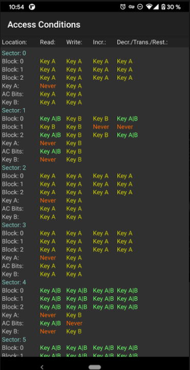 MIFARE Classic Tool复制加密门禁卡 v4.2.3