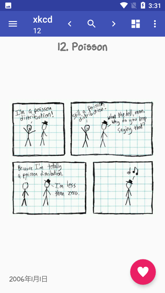 xkcd漫画阅读器APP v2.8.3