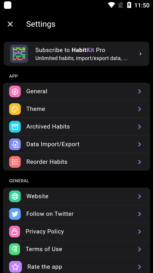 HabitKit免费版 v1.6.2