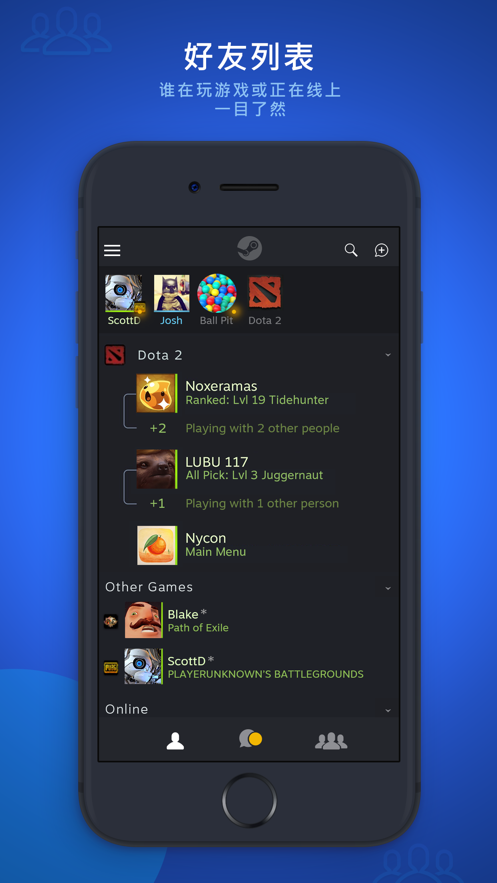 Steam Chat app v0.9