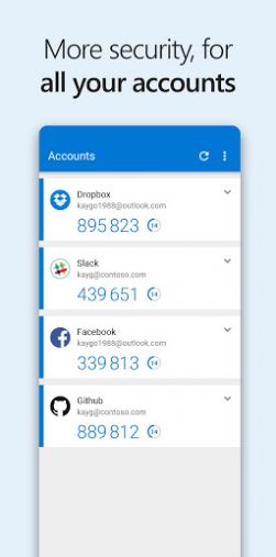 Microsoft Authenticator华为版 v6.2601.0189