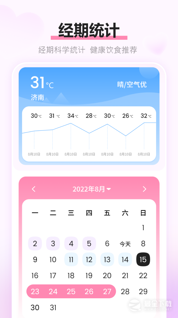 经期记录 v22.2.0