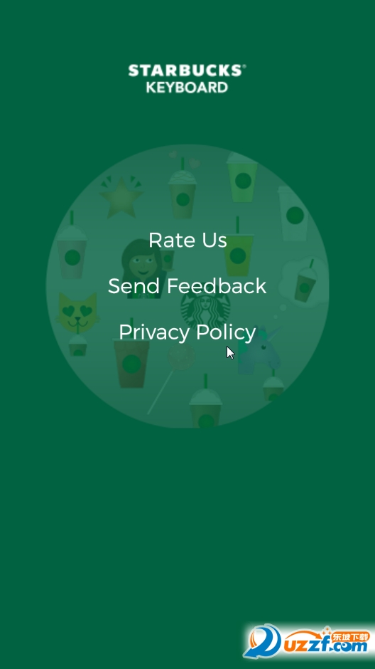 Starbucks Keyboard(星巴克表情键盘) v1.0