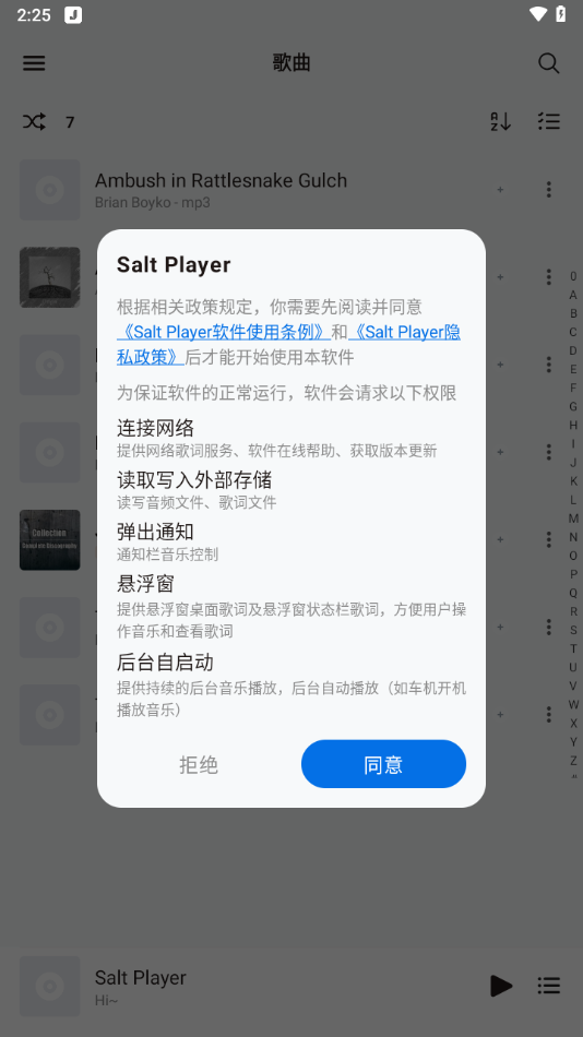 Salt Player app v10.0.004