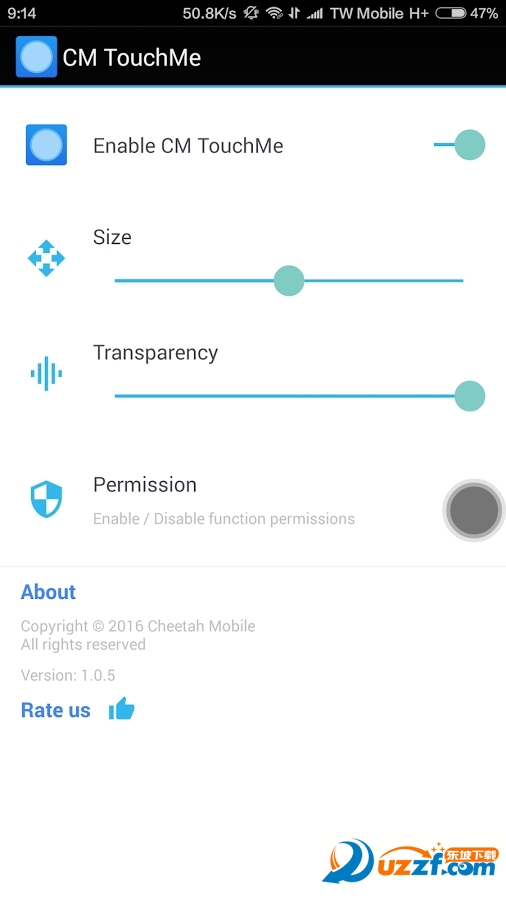 CM TouchMe(CM触点(安卓快捷按钮)) v1.0