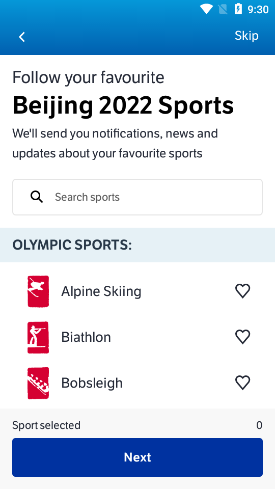 奥林匹克北京冬奥会app