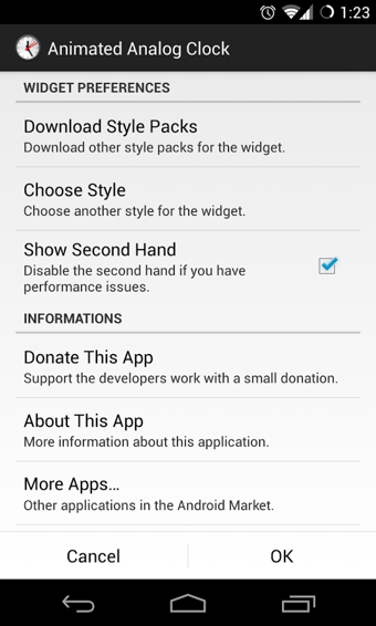 Animated Analog Clock Widget(个性桌面时钟) v1.6.0.0