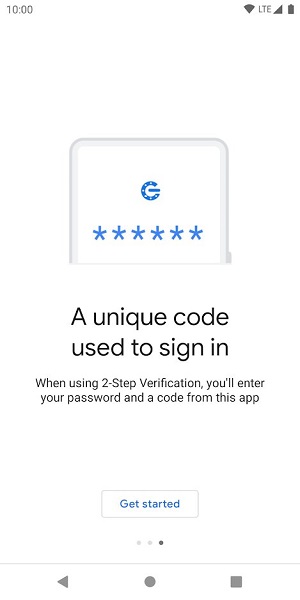 谷歌认证app(Authenticator) v7.0