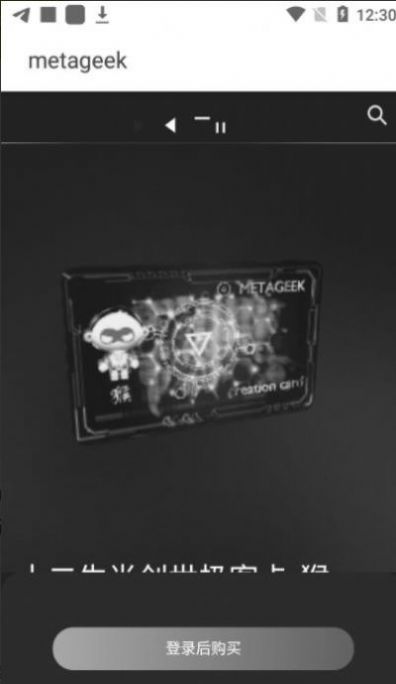 metageek数字藏品 v1.0.0