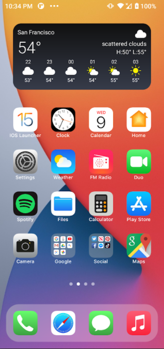 安卓仿ios15苹果启动器免费(IOS Launcher) v5.2.0