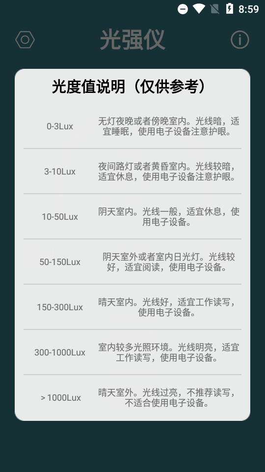 光强仪app v5.1.0