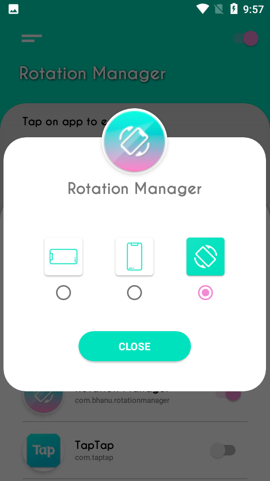 Rotation Manager(屏幕旋转管理器) v1.15