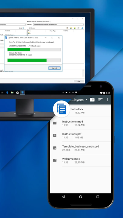 TeamViewer Host插件(手机远程控制软件) v15.50.395