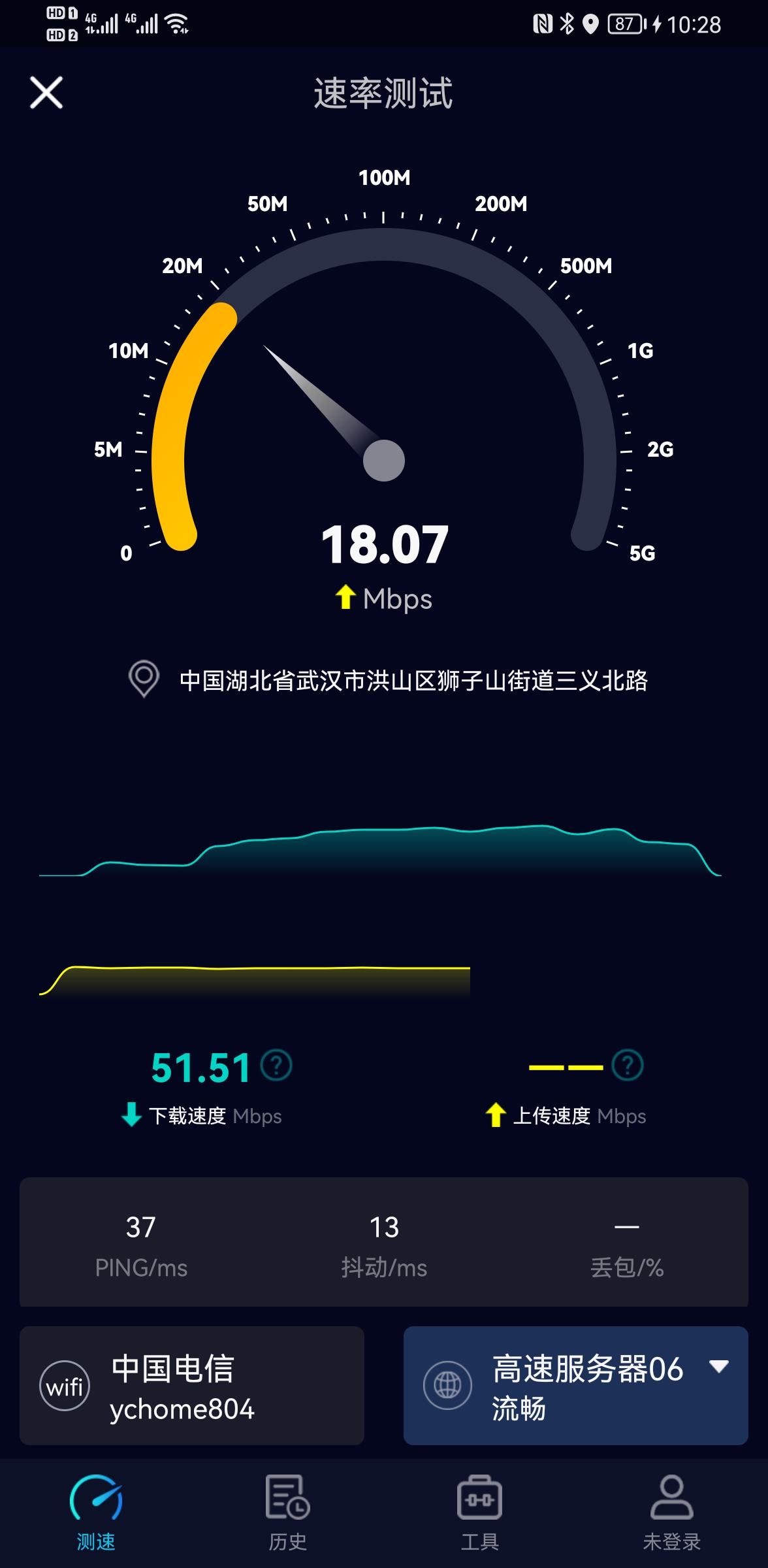 Speedtest5g官方中文版 v2.1.4